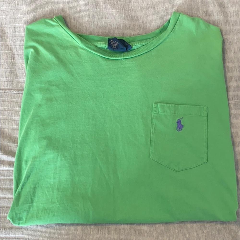 Men’s polo pocket tee shirt